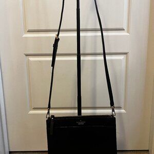 Kate Spade Cameron Street Clarise Crossbody Bag Black Gold